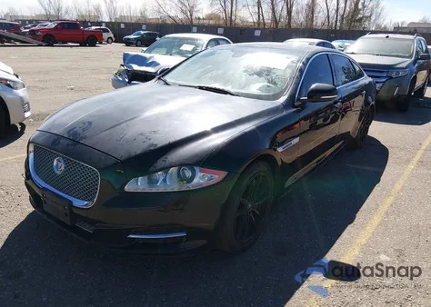 2014 Jaguar Xj Xjl Portfolio z USA, uszkodzony, nr VIN SAJWJ2GD9E8V61514